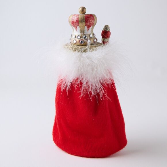 Kurt Adler Hollywood by Holly Adler Miniature Nutcracker 11 Inches Tall Glitter - Picture 3 of 7